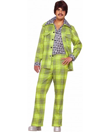 Green Leisure Suit ADULT HIRE